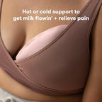 Frida Mom Breast Therapy Packs, Breast Pads, Cold & Hot Pack for Pain Relief, Breastfeeding Essentials for Lactation Support, Mastitis, Engorgement and Pump Aid, Postpartum Recovery, 2pk