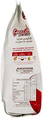 Pavesi Gocciole Chocolate 17.5 oz (500g) From Italy Pack of 2