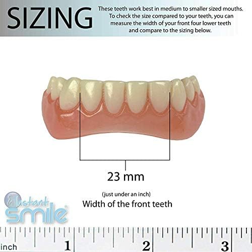 Instant Smile Comfort Fit Flexible Lower Teeth