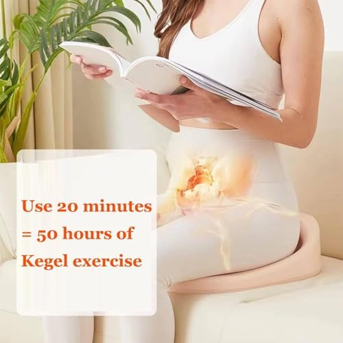 Pelvic Floor Chair for Postpartum Repair, Exercise Device for Pelvic Muscle Buttocks Toning, Portable Kegel Trainer for Women