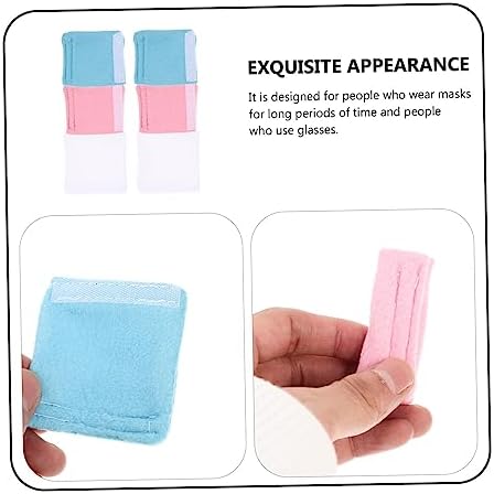 FRCOLOR 6pcs Sunglasses Ear Sleeves Comfortable -Pain Ear Pads for Extended Use of Facial Masks and Glasses Washable and Reusable Cushions