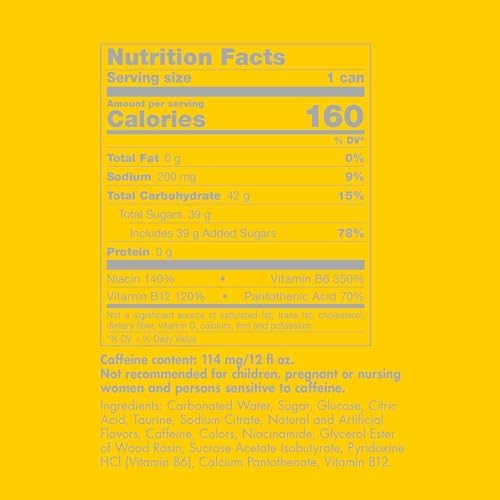 Red Bull Yellow Edition Energy Drink, 12 fl oz (RB203753)