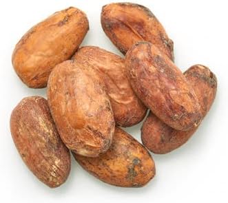 Yupik Organic Raw Cacao Beans, 2.2 lb (35.2 oz), Vegan, GMO-Free, Kosher, Gluten-Free, Dried Beans, Fermented, Unroasted, No Sugar Added, Source of Fiber & Iron, Ideal for Baking & Chocolate Making