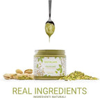 EATALIAN by AMZ BETTER Pistachio Cream, 7oz/200 gr, Spreadable Pistachio Paste, Sweet and Unique Taste, Ideal on Bread, for Cakes, Dessert, Ice Cream, Excellent for Dubai Chocolate, Made in Italy