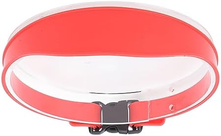 DIY Hair Trimming Template Haircut Band Breathable Curved Degion Silicone Home Hair Trimming for Boys Men (Red)