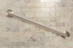 Moen R8718D3GOWB Bathroom Safety Ultima 18-Inch Designer Bathroom Grab Bar with Curl Grip, Old World Bronze