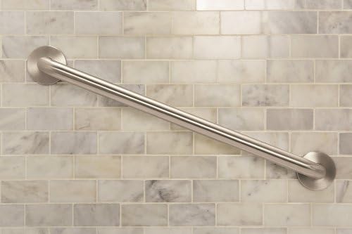 Moen R8718D3GOWB Bathroom Safety Ultima 18-Inch Designer Bathroom Grab Bar with Curl Grip, Old World Bronze