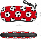 IBILIU Eyeglasses Case Toucan Tropical Ultra Light Neoprene Sunglasses Case Belt Clip,Soft Reading Glasses Case Women Men