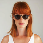 LONDON MOLE® Graduate sunglasses | Cool round panto shaped glasses | Men’s Women’s Unisex | Spring hinges