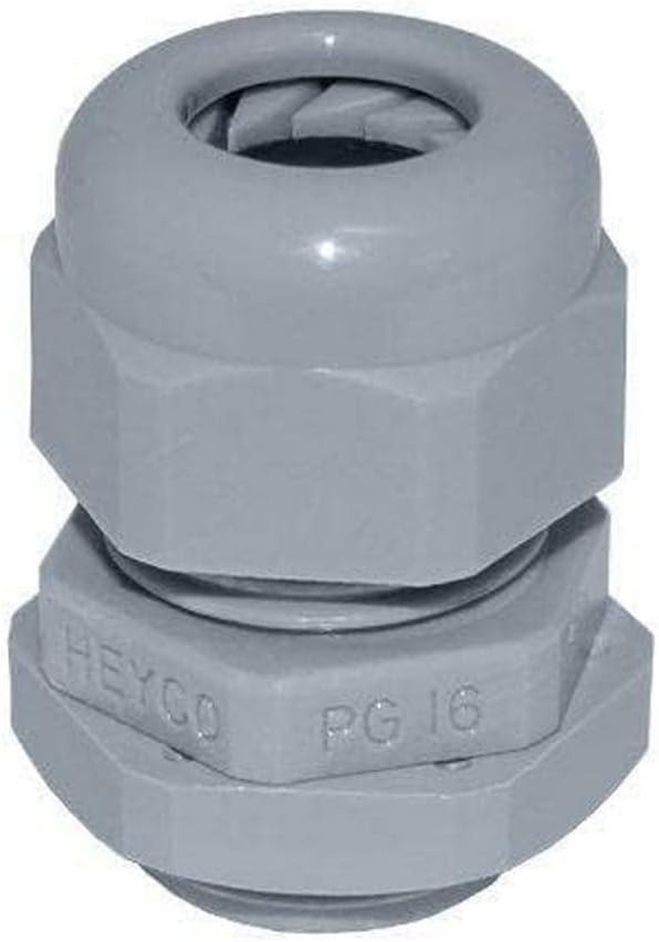 Blue Sea Systems 3125 PG16 SMS Enclosure Gland for #14 to #10 Cable,grey