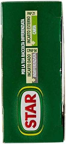 Star: "Il Mio Dado Vegetale" Bouillon Cubes, Vegetable Taste * Pack of 20, 10g Each * [ Italian Import ]
