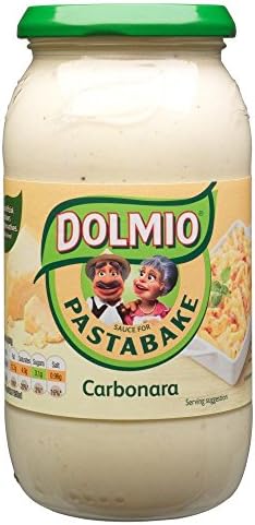 Dolmio Carbonara Pasta Bake - 480g - Single Jar (480g x 1 Jar)