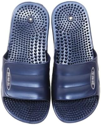 Massage Slippers for Men and Women,Magnetic Therapy Massage Shoes,Foot Reflex Zones Acupressure Massage,Reflexology Foot Massage Sandals (Size:EU 38,Color:Wine red)