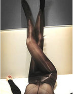 leesuo Women Men Sexy 8D Oil Shiny Glossy Nylon Sheer Full Bodystocking Long Sleeve High Collar Silky Bodysuit Catsuit