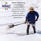 SOSALT DAL MARE DI TRAPANI Coarse Sea Salt, by SoSalt, Sicilian, 22 lb (10 kg) Bulk, Foodservice Bag, Canning, Pickling, Cooking, Grilling, Asado, Parilla, Steak, Trapani, Mediterranean, Sicily, Italy