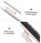 Didiseaon Handle Shower Cleaning Brush Rotating Stiff Bristles for Grout and Corner Cleaning Scrub Tool for Floors and Hard Reach Areas