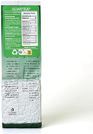 GOARTEA Taiwan Milk Oolong Tea - 4Pcs 250g / Total 35.2oz Premium Grade - High Mountain Milky Jin Xuan Oolong Loose Leaf