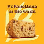 Bauducco Panettone – Individually Wrapped Italian Holiday Cake, Classic Panettone Bread with Raisins & Candied Fruit – 2.8 oz Each, (Case of 25)