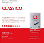 illy E.S.E. Coffee - Single-Serve Pods – Classico Medium Roast - Notes Of Chocolate & Caramel - For E.S.E Machines - Extraordinary Aroma & Body – 18 Count