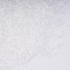 Kasvan White Sanding Sugar Sprinkles - Edible Sugar Crystals, Baking Cake Decorations, Ice Cream Toppings cupcake Decorating, Wedding Party Chirstmas Supplies, 85g/3.2oz (White)