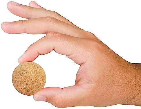 Yoga Studio Natural Cork Unbranded Massage Ball Set of 3-2cm, 4cm, 6cm