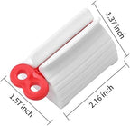 3pcs-Rolling Tube Toothpaste Squeezer Toothpaste Seat Holder Stand for Bathroom Accessories（Mix Color）
