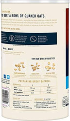 Quaker, Quick 1 Minute Whole Grain Oats, 42 Oz