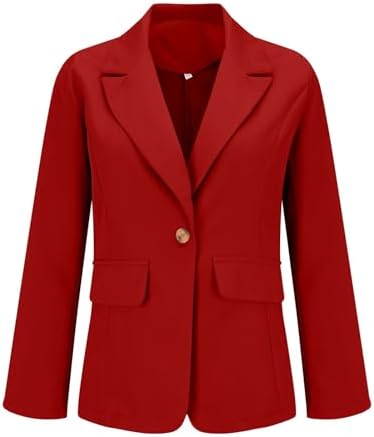 Blazers for Women Casual Oversized Open Front Long Sleeve Jackets Work Office Business Suit Blazer 2026