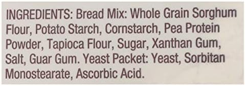 Bob's Red Mill Gluten Free Homemade Wonderful Bread Mix, 16oz (Pack of 1) - Gluten Free, Kosher