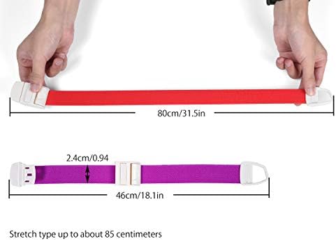 5 Pack Tourniquets for Blood Drawing, Adjustable Tourniquets Medical Emergency First Aid Quick Release Outdoor Elastic Strap Buckle Band & Phlebotomy Class