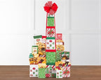 Wine Country Gift Baskets The Winter Cheer Gift Tower