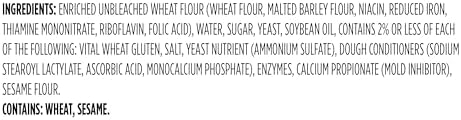Amazon Grocery, White Enriched Hamburger Buns, 12 Oz, 8 Ct