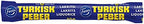 Fazer Lakritsi Tyrkisk Peber filled Black Licorice - Candy - Sweets - Box - 30 Sticks x 20g