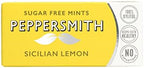 Peppersmith Lemon Xylitol Mints 15g - 12 Pack