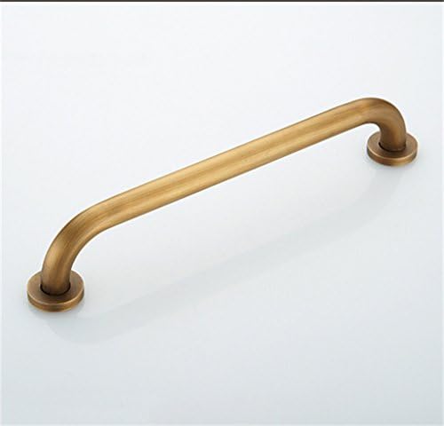 Bath Support Rail Pure Copper Barrier-Free Old Man Disabled People Bathroom Safety Armrest Bathtub Toilet Closestool WC Non-Slip Handle for Shower/Bathroom,Chrome-42cm
