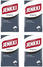 Cloetta Jenkki Xylitol Salmiac Chewing gum 4 Pack of 100g