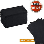 Perfectware 2 Ply Black Dinner Napkin Pack of 125