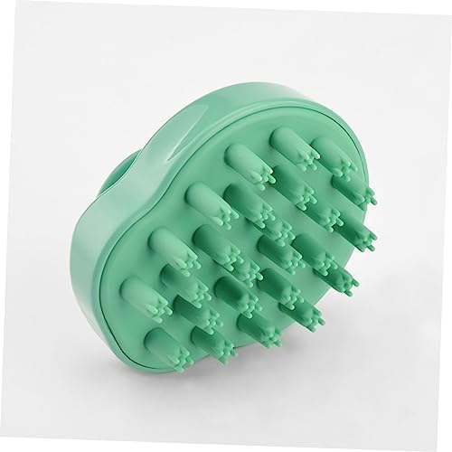 FRCOLOR Silicone Scalp Massage Brush Scrubber for Hair Washing Dandruff Removal and Relaxation for Home Use and Hair Care
