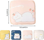HomeSoGood 4Pcs Women Mini Sanitary Napkin Storage Bag Towel Cosmetic Bags Sanitary Pad Pouch Organizer Coin Card Lipstick Wallet Bags(4.9inch)