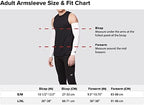 New Balance Unisex Outdoor Sports Compression Arm Sleeves, Arm Warmer, 1 Pair