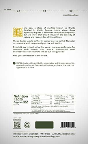 Druids Grove Lactic Acid Vegan ⊘ Non-GMO Gluten-Free OU Kosher Certified - 8 oz.