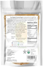 True Organic Coconut Sugar 2 Pounds – Certified Organic, USDA & Kosher Certified, Pure Ceylon Premium Quality
