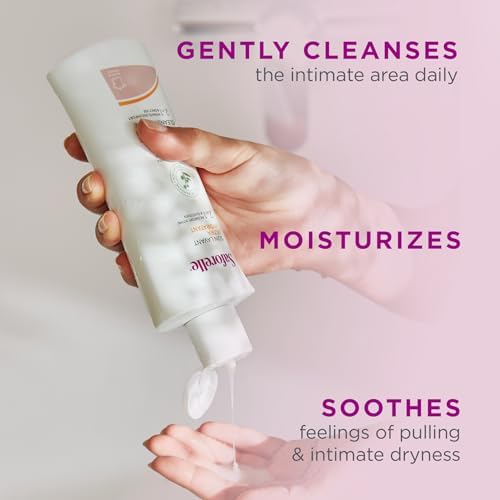Saforelle Intensive Moisturizing Cleansing Care - 250 ml - Feminine Wash with Burdock Extract for Soothing Daily Cleansing