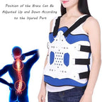 SFKLYU Thoracolumbar Fixed Spinal Brace Adjustable Thoracolumbar Fixation Bracket Lumbar Spine Thoracic Postoperative Protection Device for Spine Lumbar Compression Fracture Rehabilitation,A2