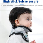 Kids Cervical Collar, Children Neck Brace With Specialized Occipital Support, Tightness Adjustable and 5-point Partial Pressure, Large Opening Design and Lightweight, for Traction Torticollis