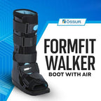 Ossur Formfit Walker Boot with Air - Medical Grade Walking Boot for Broken Foot, Sprained Ankle & Stable Fractures | Breathable Walker Boot for Strains, Sprains & Immobilization (High Top/Large)