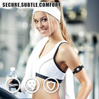 Adjustable Armband for Freestyle Libre 3, Transmitter Protection Sensor Cover Arm and Leg Band - No More Patches (Black)