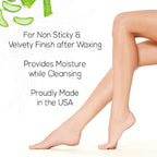 GiGi Wax Off Hair Wax Remover Gel - Post Waxing Care with Aloe Vera, Skin Soothing Hair Removal After Wax Care, 16 fl oz, 1 Pack