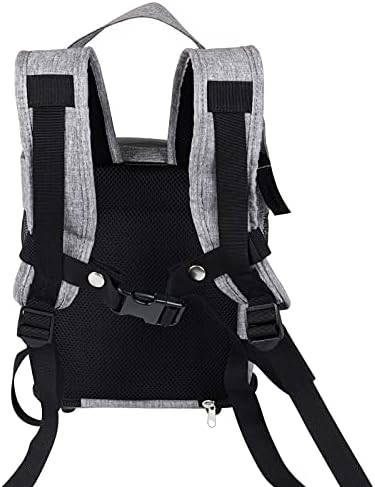 Yxmeiguo Lightweight Portable Oxygen Concentrator Backpack for G3 Unit, Breathable & Comfortable POC Carrying Bag with Mesh Panels, Water Resistant Oxygen Backpack (GRAY)