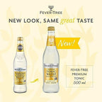 Fever Tree Indian Tonic Water - Premium Quality Mixer - Refreshing Beverage for Cocktails & Mocktails. Naturally Sourced Ingredients, No Artificial Sweeteners or Colors - 500 ML Bottles - Pack of 8